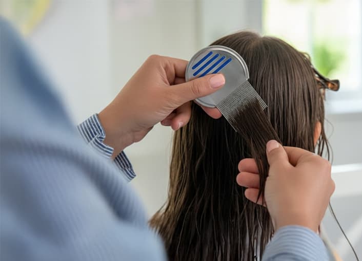 Professional lice treatment